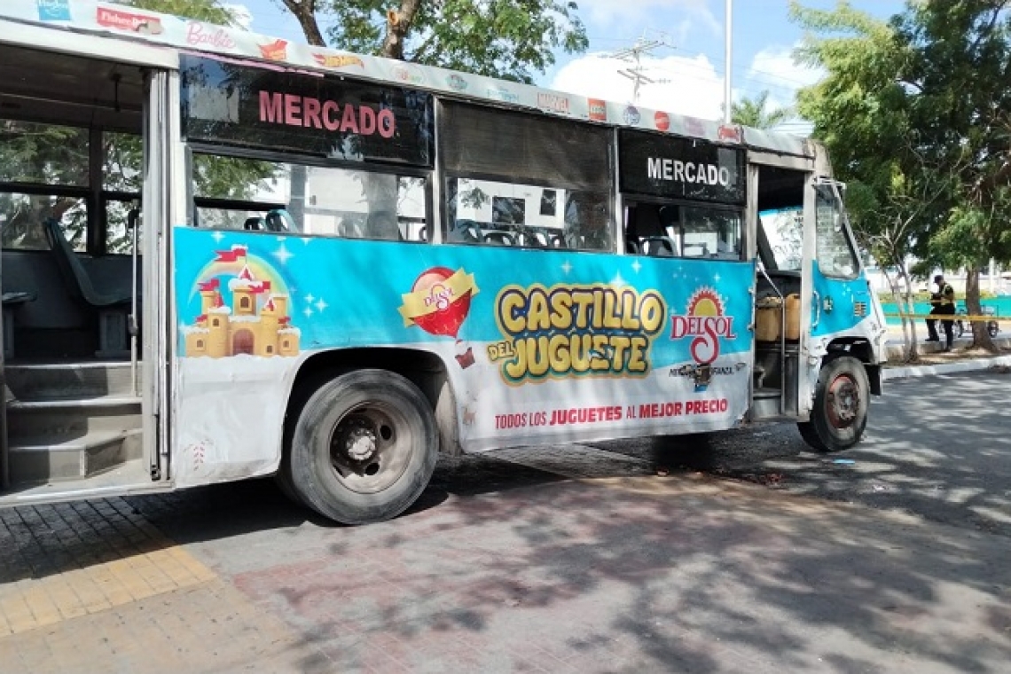 Señora murió al pasarle encima un camión de pasajeros